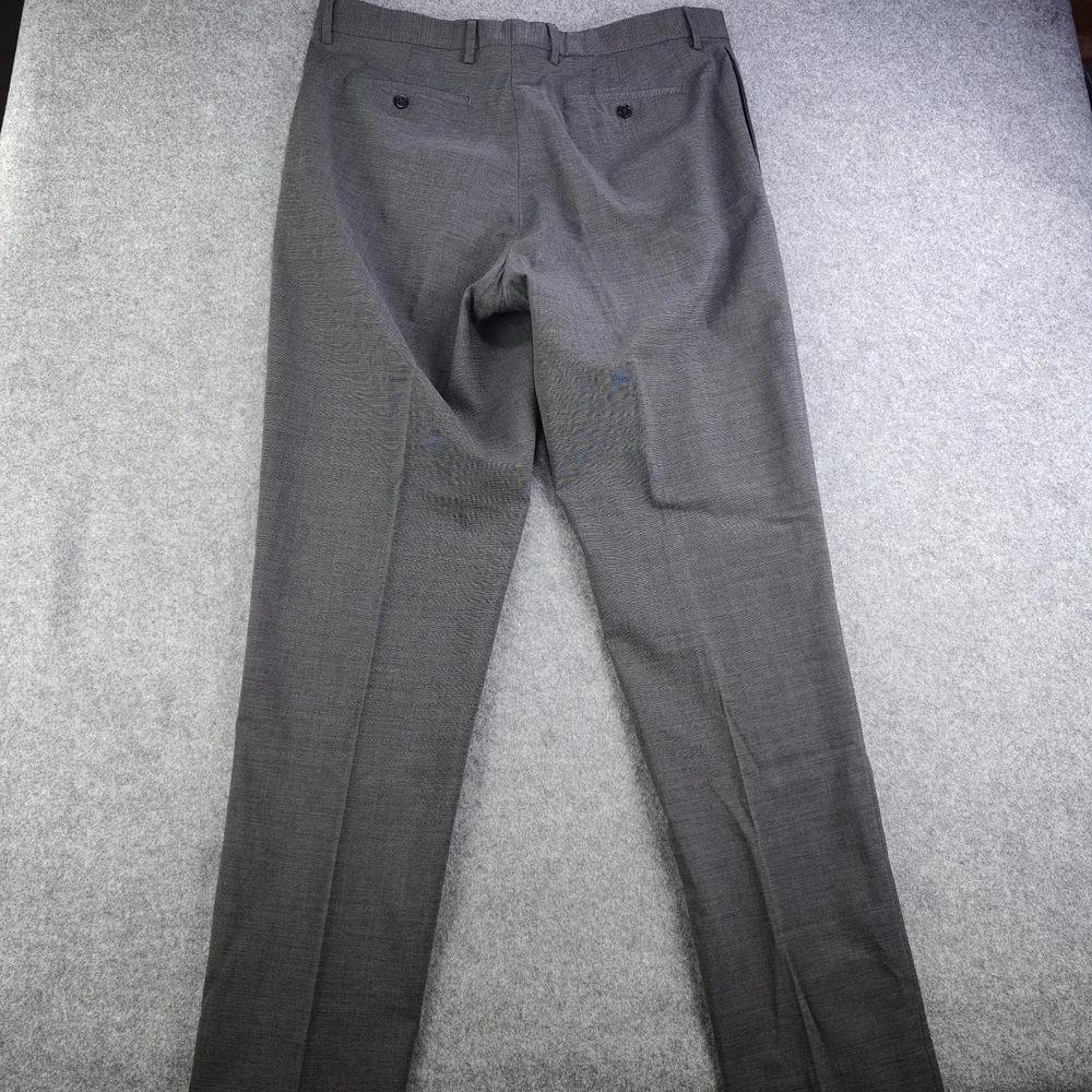 Banana Republic Dress Pants Mens 35x34 Athletic Tapered Fit Marzotto‎ Wool